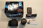 Canon EOS Rebel SL1 DSLR with 18-55mm f/3.5-5.6 IS STM Lens, lightly used