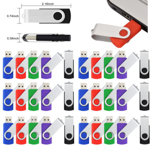USB Flash Drive Memory Stick Pendrive Thumb Drive 4GB, 8GB, 32GB, 64GB 128GB LOT