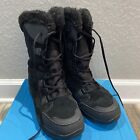 Columbia Icefall Boots Waterproof Winter Boots Size 10 Black