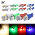 16X T10 921 Warm White Green Red Blue LED License Plate Interior SMD Light Bulbs