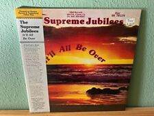 THE SUPREME JUBILEES It'll All Be Over LP Sealed Deep Black Gospel Soul Funk re