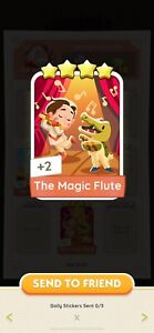 The Magic Flute - Monopoly GO! 4⭐ Sticker (Read Description) Instant Delivery