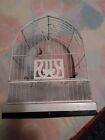 ANTIQUE WHITE HENDRYX BIRD CAGE double Bottom Trays ,Water And Food Cups