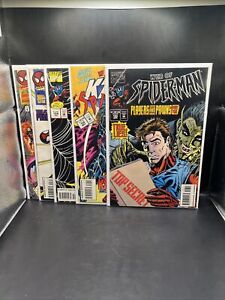 Web of Spider-Man 5-issue lot # 123, 124, 126, 127, 129. Marvel Comics. (A37)