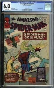 AMAZING SPIDER-MAN #24 CGC 6.0 OW PAGES // MYSTERIO APPEARANCE 1965