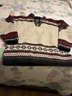 Dale Of Norway Sweater Women’s Wool Pullover Clasp Medium