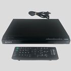 Sony DVD Player with Remote HD HDMI 1080p Upscaling Black DVPSR510H