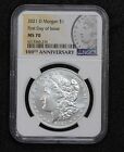 2021 D Morgan Silver Dollar - Privy NGC MS70 ~ FDOI First Day of Issue Very Rare
