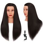 Cosmetology Mannequin Head Afro American Hair Styling Hairdresser Training 28