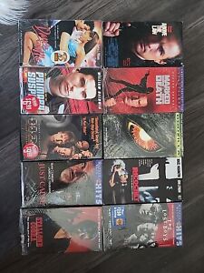 New ListingLot Of 10 Action VHS Movies Godzilla Stallone Seagal Connery
