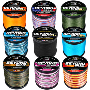Beyond Braid Braided Fishing Line - Abrasion Resistant - No Stretch - Strong