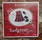 New ListingAmerican Girl Truly Me Pretty Plaid Christmas Dress Retired And RARE
