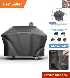 Upgraded Full-Length Camp Chef Pellet Grill Cover - Premium Protection