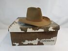 Resistol Men's Brown Self Conforming Western Wide Brim Cowboy Hat Size 7/1/4