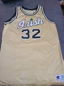 Notre Dame Fighting Irish vintage 90s game worn used authentic basketball jersey