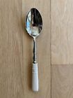 Longaberger SERVING SPOON Utensils with IVORY Ceramic Handle