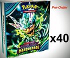 SEALED CASE 40x Booster Bundle Pokemon Twilight Masquerade PRE-SUPER-SALE 5/24