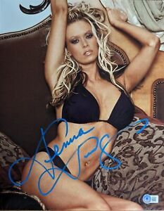Jeanna Jameson signed in blue 11x14 photo with Beckett COA