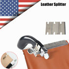 New ListingLeather Strap Cutter Tool Leather Skiver Peeling Cutting Belt Splitter 3 x Blade