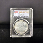 First Day Of Issue 2021-CC Privy PCGS MS70 Morgan Dollar 100th Anniversary