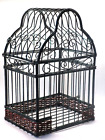 Vintage Green Wire Bird Cage