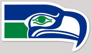 Seattle Seahawks Retro Logo Available Multiple Sizes Sticker Decal