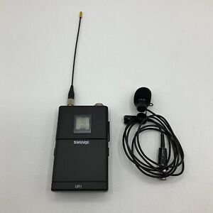 Shure UR1 G1 470-530 MHz Wireless Transmitter with Lav Microphone
