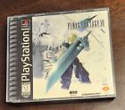 Final Fantasy 7 (Playstation 1) PS1 1997 BLACK LABEL - *READ FOR CONDITION*