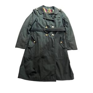 Coach Belted Trench Coat in Black