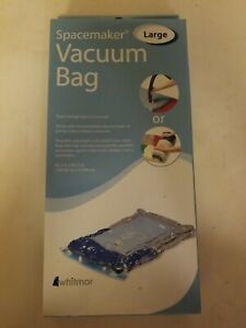 1 Whitmor Spacemaker Vacuum Storage Bag for clothes, New, Large, 6246-799-L-CB,