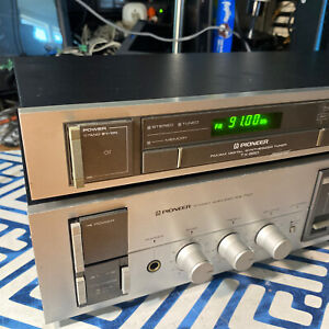 Pioneer SA-740 Stereo Integrated Amplifier And TX-950 AM FM Stereo Tuner