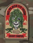 USMC SCOUT LONG RANGE DEATH from FAR USMC SCOUT SNIPER PATCH: NO PLACE to HIDE