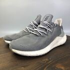 adidas Alphaboost Mens Size 14 Gray Athletic Running Shoes Sneakers