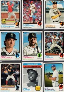 2022 Topps Heritage - SHORT PRINTS SP #401-500 / Pick from List / Complete Set