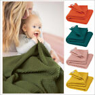 DISANA Baby Thermal Receiving Blanket, 100% Merino Wool, 31x40 inches