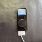 Apple iPod Nano 1st Generation 2GB Black A1137 MA099LL/A MP3 - ENGRAVED - Tested