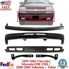 Front Bumper Kit Primed Steel For 1999-2002 Chevy Silverado 1500 Tahoe Suburban (For: 2002 Chevrolet Tahoe)