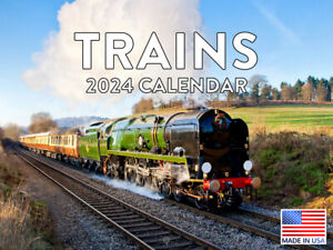 Train 2024 Wall Calendar