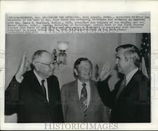 1974 Press Photo Senator Paul Laxalt of Nevada's swearing in ceremony in D.C.