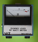 Viz WV-551A Dummy Load RF Watt Meter. 15 Watt  serial no. 1005
