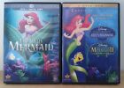 Disney's The Little Mermaid DVD lot Poppins Moana Peter Pan Brave Frozen Mulan