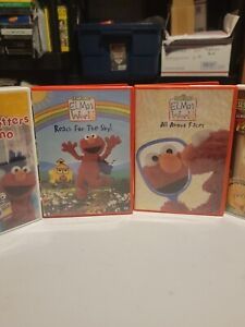 Seame Street Elmo's World Dvd 4pk Bundle