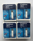 Bayer Contour Blood Glucose Test Strips 25 Ct. Exp 07/2019 Lot of 4
