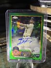 New Listing2023 Topps Chrome Brice Turang GREEN REFRACTOR RC AUTO /99 Brewers