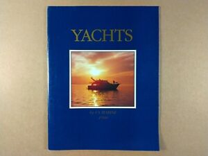 1990 US Marine Yachts Bayliner Avanti Sales Brochure Catalog