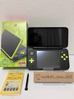 New ListingNew Nintendo 2DS XL LL Black Lime Console Stylus Japanese free shipping