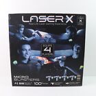 Laser X Real-Life Laser Gaming Experience Micro Blasters 4 Players ~New Open Box