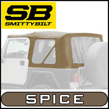Smittybilt Replacement Soft Top Tinted Windows fits 97-06 Jeep Wrangler TJ SPICE (For: 1999 Jeep Wrangler)