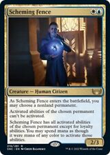 Scheming Fence NM Streets of New Capenna MTG Magic the Gathering Gold English