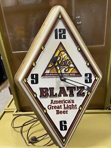Blatz Beer Clock
